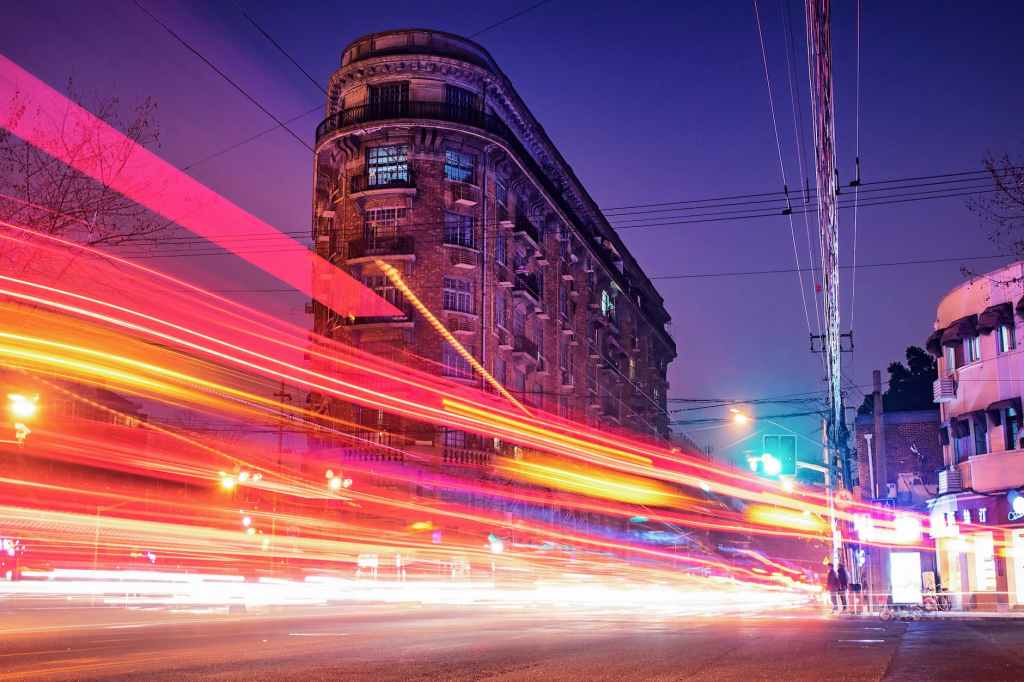 time lapse photography of brown concrete building